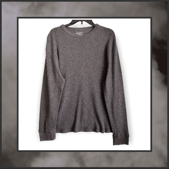Merona Other - ⭐️ 3/$24 ⭐️ Merona Gray Thermal Shirt